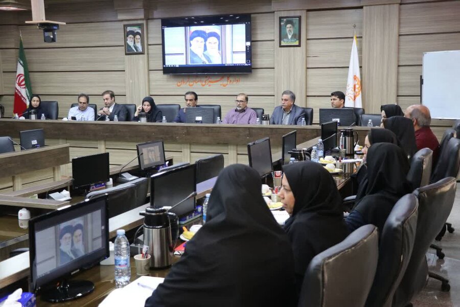 برگزاری نشست شورای راهبری تحول اداری بهزیستی استان کرمان