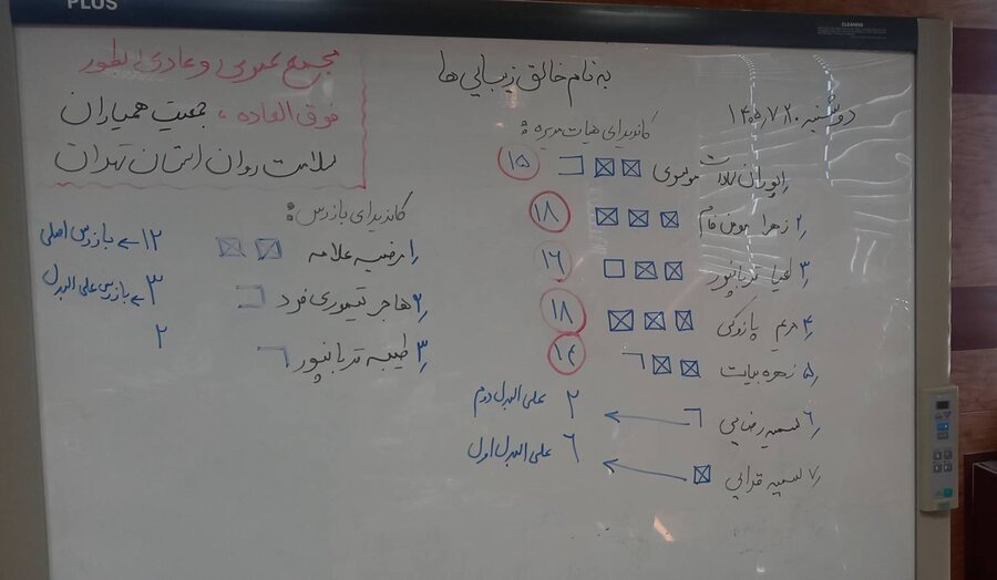 تداوم فعالیت هیئت‌مدیره جمعیت همیاران سلامت روان اجتماعی استان تهران با رای حداکثری