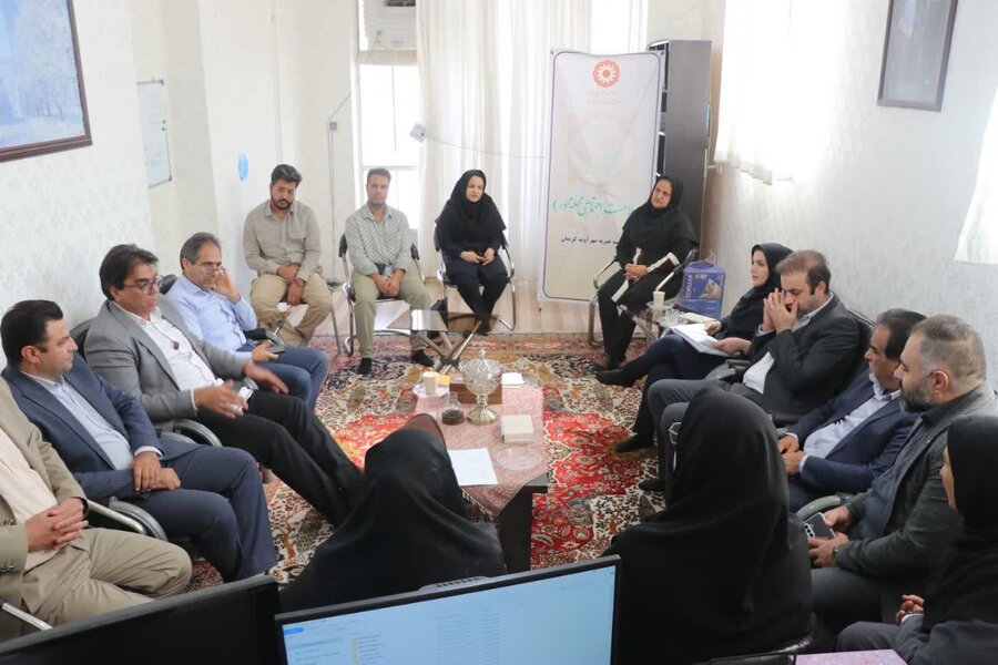 بازدید مسئولان بهزیستی کشور از کانون سلامت اجتماعی محله سلسبیل کرمان