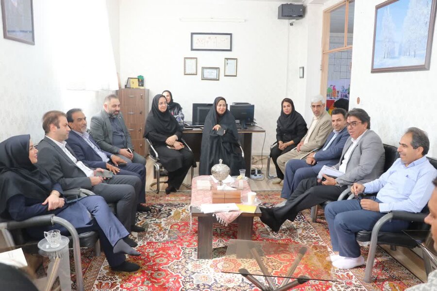 بازدید مسئولان بهزیستی کشور از کانون سلامت اجتماعی محله سلسبیل کرمان