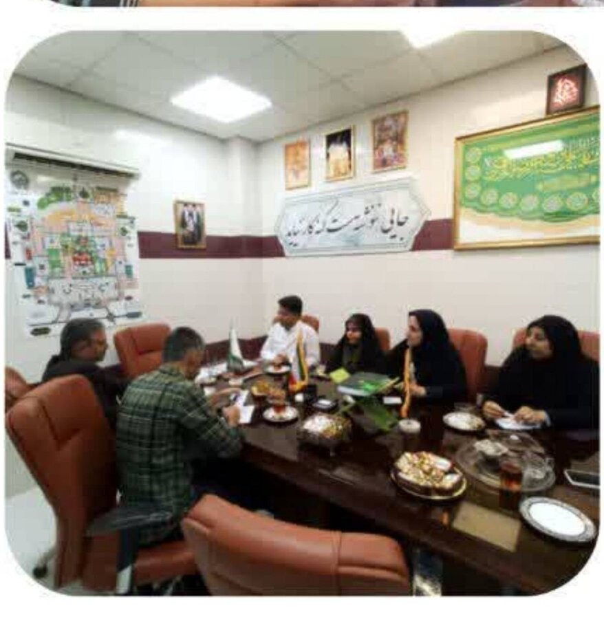 جهرم|برگزاری جلسه کانون سلامت رضوی در شهرستان