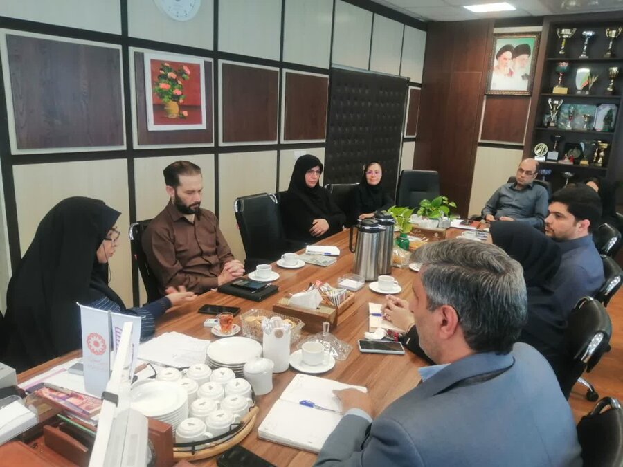 برگزاری جلسه کارگروه مثبت زندگی در بهزیستی گلستان