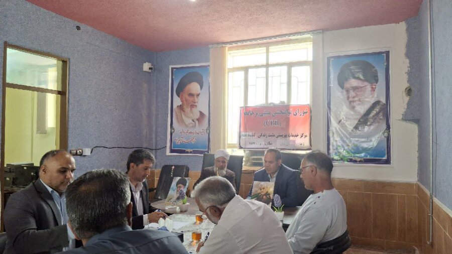 بررسی مسائل توان‌خواهان رزداب با حضور مقام مسئول شهرستان