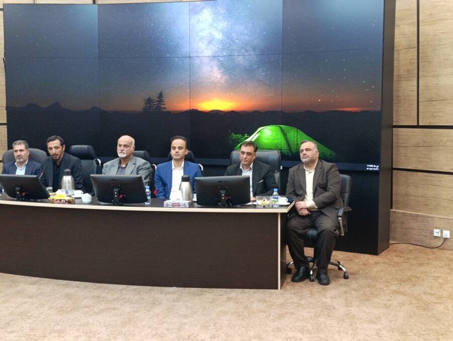 مراسم تکریم و معارفه رئیس مرکز مشارکت های مردمی