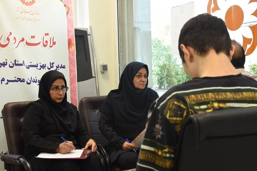 پاسخگویی مستقیم به مطالبات جامعه هدف در میز خدمت بهزیستی استان تهران