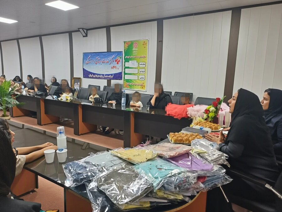 جشن هفته ملی کودک برای خانواده های تحت پوشش بهزیستی دزفول