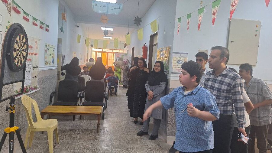 «لبخند کودکان، الفبای وطن»  «روز کودکان با نیازهای ویژه