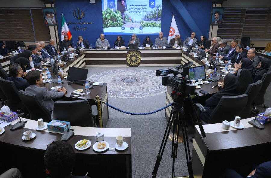 نشست صمیمی رئیس سازمان بهزیستی کشور با تشکل های نابینایان