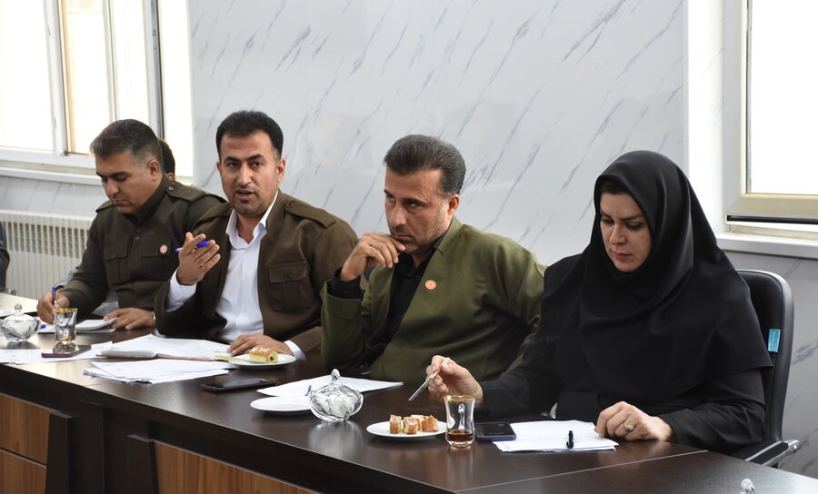 پیگیری مطالبات بهزیستی در اورامانات