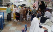 یک روز شاد برای کودکان مرکز توانبخشی مهر ارس به مناسبت هفته کودک