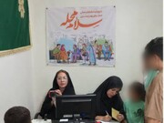 رباط کریم  | اجرای سنجش بینایی کودکان ۳تا۶سال در برنامه سلام محله