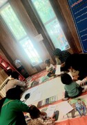 رنگ‌آمیزی دنیای کودکی در طالقان؛ برگزاری مسابقه نقاشی به مناسبت هفته ملی کودک