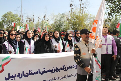 قابی ماندگار از نمایش جان فدایان بهزیستی