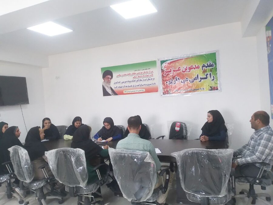 برگزاری نشست مشورتی بهزیستی کلاله و بنیاد علوی با محوریت تسهیل اشتغال مددجویان