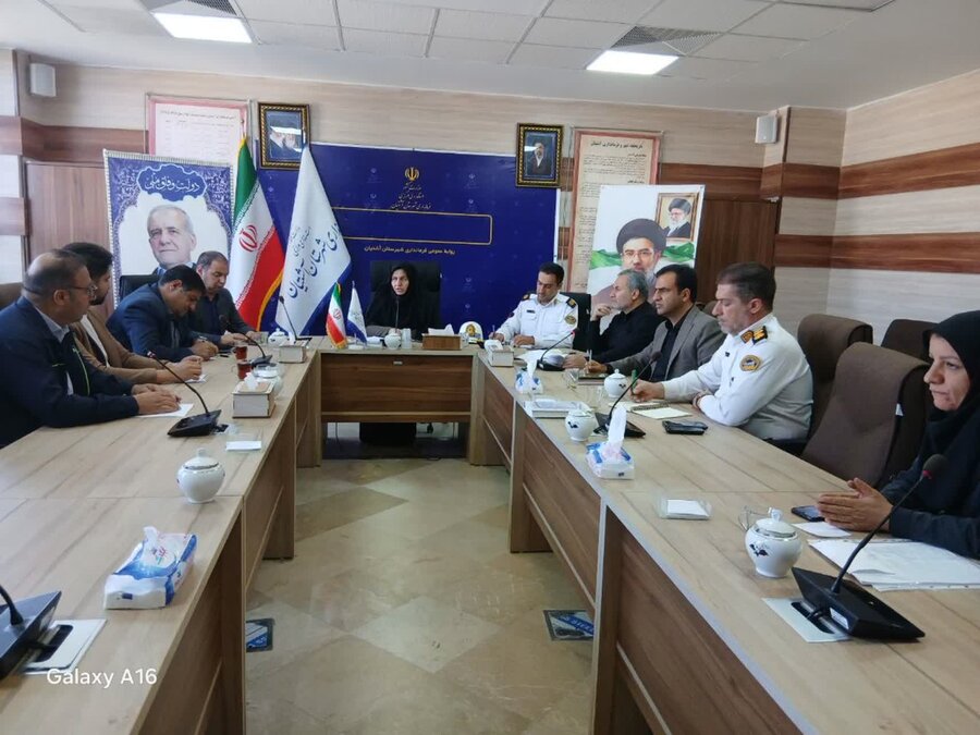 برگزاری جلسه شورای ترافیک شهرستان آشتیان