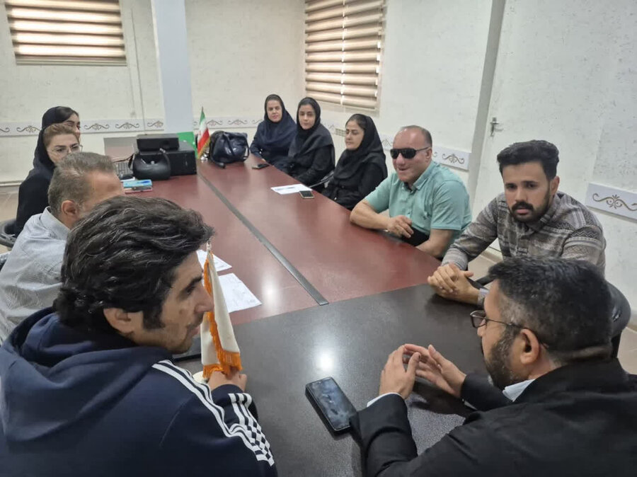 نشست هماهنگی برنامههای هفته نابینایان و پویش «محله روشن» در بانه برگزار شد