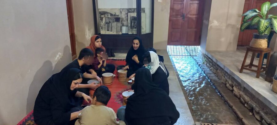 بهشهر |کودکان دارای نیازهای ویژه با دستان کوچک خود در بهشهر دنیایی از خلاقیت آفریدند