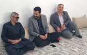 بازدید رئیس بهزیستی پیرانشهر از منزل مددجوی روشندل