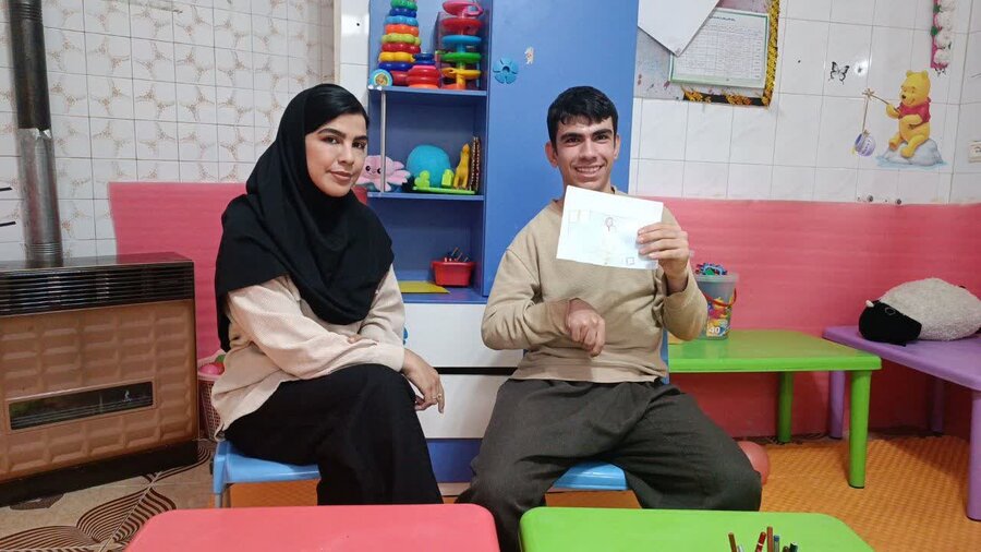 مرکز توانبخشی میلاد دیواندره میزبان مسابقه نقاشی کودکان و مددجویان توان‌یاب شد