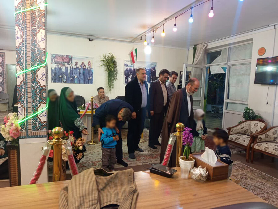 بازدید و دیدار سرپرست بهزیستی با دختران مرکز ترنم محبت همدان