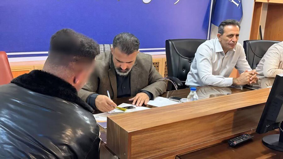 برگزاری ملاقات مردمی با حضور  فرماندار و سرپرست اداره بهزیستی در شهرستان تکاب