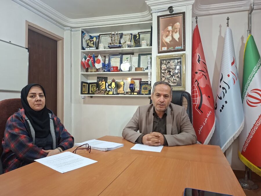 در رسانه / حضور در دفتر روزنامه آراز آذربایجان