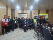 برگزاری دوره آموزشی «محب» برای کارکنان بهزیستی ملایر با همکاری هلال‌احمر