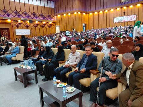 حضور معاون توانبخشی بهزیستی خوزستان در مراسم گرامیداشت روز جهانی عصای سفید