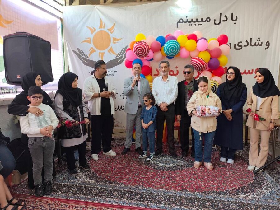 از شادی کودکان تا تجلیل از مربیان نابینا؛ گرامیداشت روز عصای سفید در مرکز خزانه