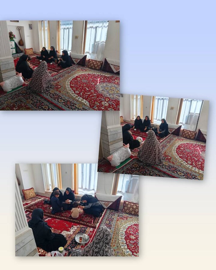 بازدید رئیس و کارشناسان اورژانس اجتماعی بهزیستی سرایان از خانواده در معرض آسیب به مناسبت هفته سلامت روان و روز دختر