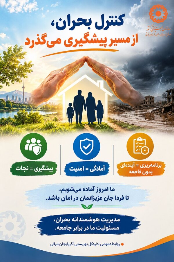 اینفوگرافی ۱۰۹ | کنترل بحران، از مسیر پیشگیری می‌گذرد