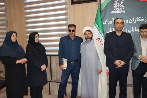 گزارش تصویری ا مراسم تجلیل از ورزشکاران و مدال‌آوران هیئت ورزش‌های نابینایان و کم‌بینایان استان مرکزی