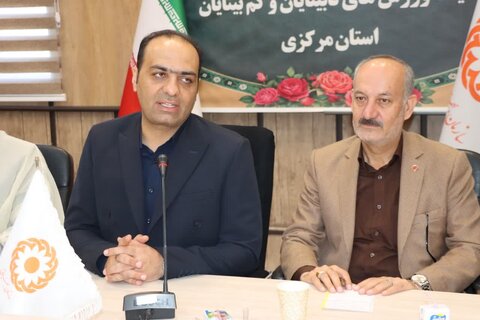 گزارش تصویری ا مراسم تجلیل از ورزشکاران و مدال‌آوران هیئت ورزش‌های نابینایان و کم‌بینایان استان مرکزی