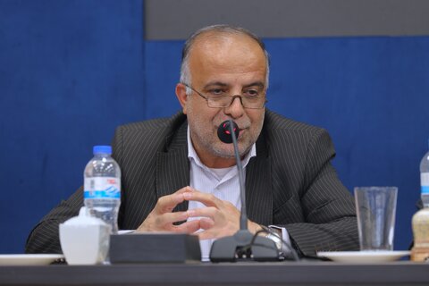 دیدار آقای ابراهیم پور ( نماینده ایذه و باغملک)  با رئیس سازمان بهزیستی