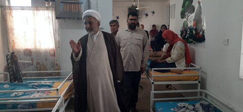 بازدید مسئولان رامهرمز از مرکز شبانه‌روزی پردیس به مناسبت روز پرستار