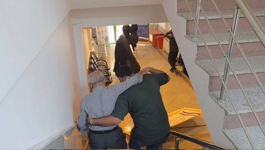 شهر قدس |  ارتقای سطح آمادگی در مواجهه با بحران؛ برگزاری مانور زلزله در اداره بهزیستی