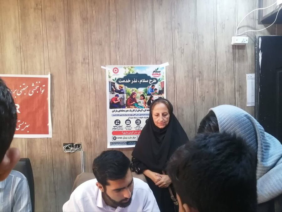 شهر قدس | گامی در مسیر عدالت درمانی؛ ارائه خدمات تخصصی رایگان در روستای هفت‌جوی در قالب طرح «سلام»
