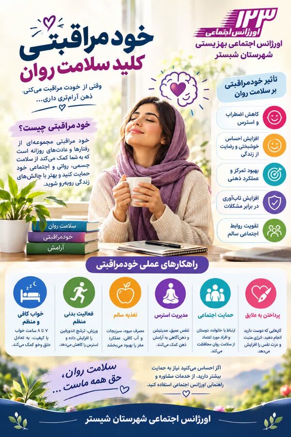 خودمراقبتی کلید سلامت روان