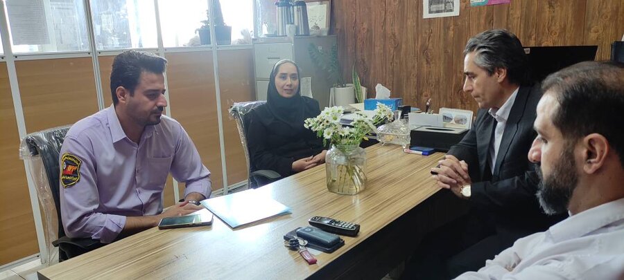 قرچک ا معارفه مسئول جدید اورژانس اجتماعی