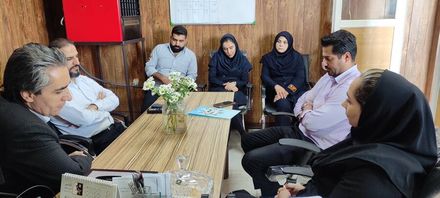 قرچک ا معارفه مسئول جدید اورژانس اجتماعی