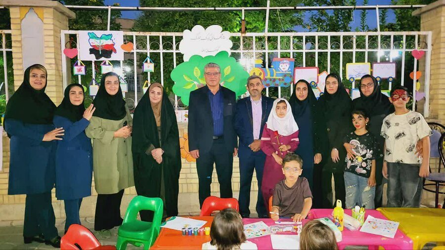 فسا | فرزندان خانه محبت میهمان ویژه  جشنواره هفته ملی کودک آموزش و پرورش شهرستان فسا