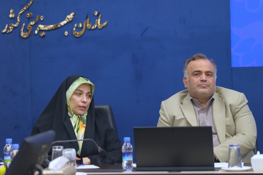 نشست هم اندیشی سازمان بهزیستی کشور با بانک قرض الحسنه مهر ایران