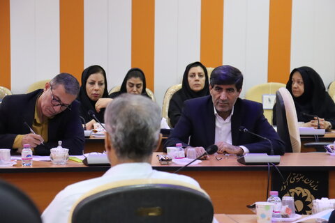 مسعود شیرافکن، مدیر کل بازرسی و ارتباطات مردمی استانداری، مهرناز اسکندری، مدیرکل بهزیستی استان، معاونان تخصصی اداره کل و جمعی از مدیران و کارشناسان مؤسسات، مراکز غیردولتی، تسهیلگران طرح سلام، تیم های