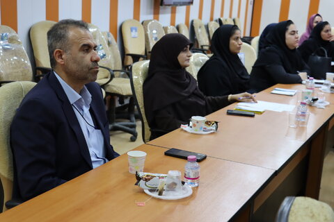 مسعود شیرافکن، مدیر کل بازرسی و ارتباطات مردمی استانداری، مهرناز اسکندری، مدیرکل بهزیستی استان، معاونان تخصصی اداره کل و جمعی از مدیران و کارشناسان مؤسسات، مراکز غیردولتی، تسهیلگران طرح سلام، تیم های