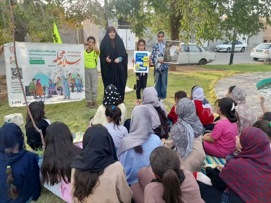 سروستان | ترویج فرهنگ نماز در میان کودکان با محوریت طرح «سلام محله»