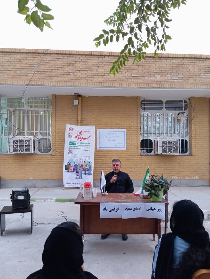 لامرد| همزمان با روز جهانی نابینایان؛ گردهمایی صمیمی مددجویان در مرکز مثبت زندگی سینا۱۳۲۲۹