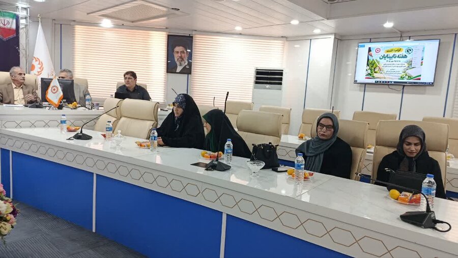 مراسم روز جهانی نابینایان و عصای سفید در استان لرستان