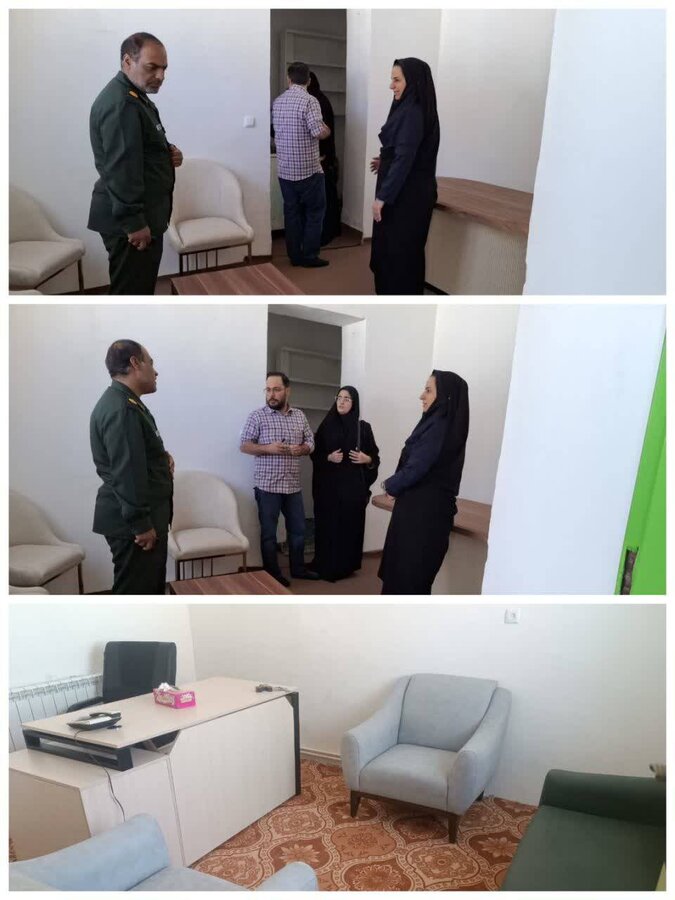 بازدید سرپرست معاونت امور توانبخشی بهزیستی خراسان جنوبی از روند تجهیز و راه‌اندازی مرکز مشاوره شهرستان سربیشه