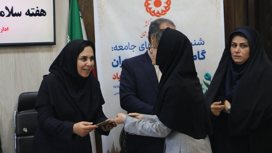 آیین گرامیداشت هفته سلامت روان با حضور مدیرکل بهزیستی خراسان شمالی