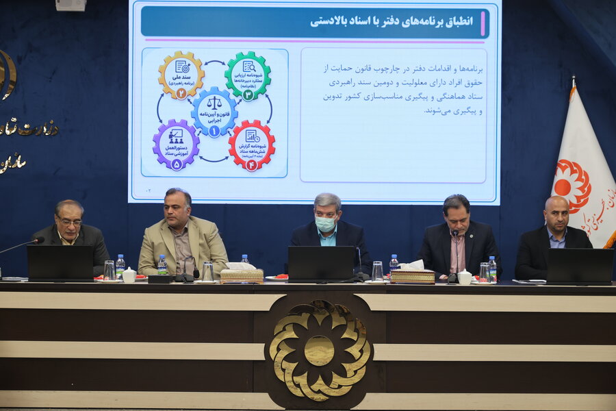 نشست رئیس سازمان بهزیستی با دبیرخانه ها